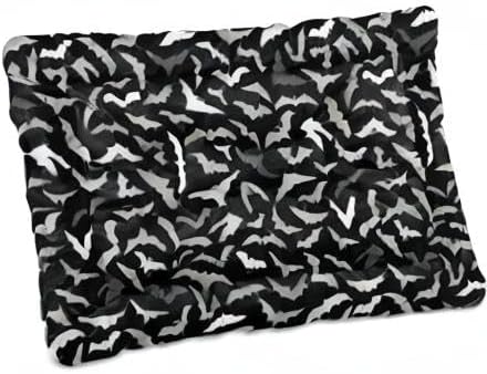 Pet Bed Halloween Bats Dog Bed Mat Absorbing Non Slip Pad Pet Sleeping Mat for Small, Medium, and Large Dogs Puppy Cat 36 in x 24 in