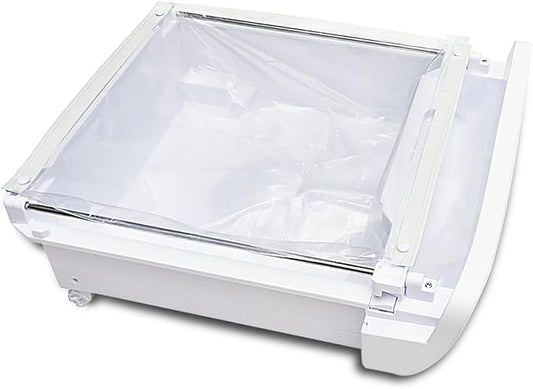 80-Pack Cat Litter Box Liners Compatible with Petsnowy Litter Box, Self-cleaning Waste Drawer Bags for Automatic Cat Litter Box, Clear and Durable Liner