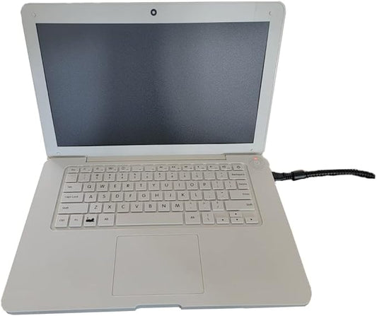 Cattop Cat Laptop Heated Bed - Cat Computer with Heated Surface, Realistic Kitty Laptop with Adjustable Screen, Lightweight Toy Gadget for Felines Who Sit On Keyboards