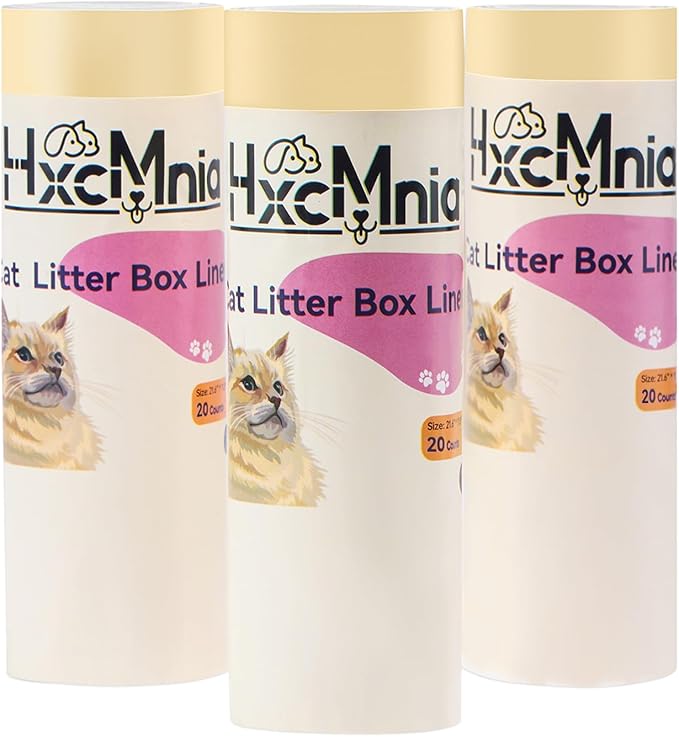 120 Count Self-Cleaning Litter Box Liners for PURA X/MAX - Leakproof & Odor-Control Design, 2x Thicker Material Than Standard Liners, Automatic Cat Litter Box Accessories