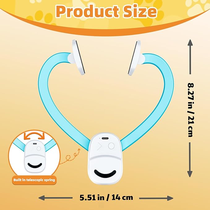 Interactive Cat Toys for Indoor Cats Automatic Electric Flying Bird Feather Wand Toy - Best Kitten & Adult Cat Enrichment Stimulation Toy Hanging Electric Kitty Toys for Bored Cats(Blue White)