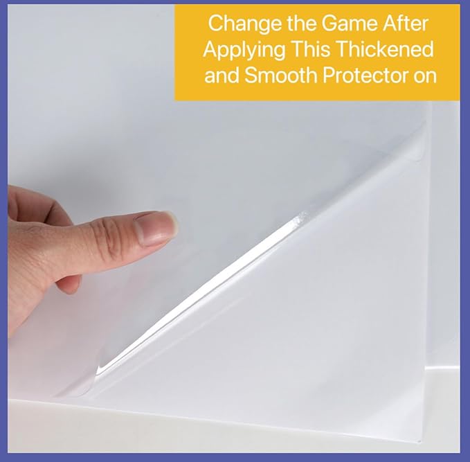 Cat Scratch Furniture Protector: Cat Anti Scratch Tape - Door Protector from Dog Scratching - Clear Training Self Adhesive Tape for Carpet, Sofa, Couch, Door (Transparent, 7.87" x 6.56FT)