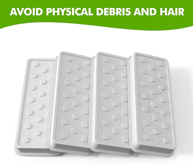 6 Pack Dog Water Fountain Filters and 6 Pack Sponges, Suitable for Stainless Steel 2Gal/264oz Dog Water Fountain (PF-SS-01/PF-SS-02), High Efficiency Filtration, Idividual Package