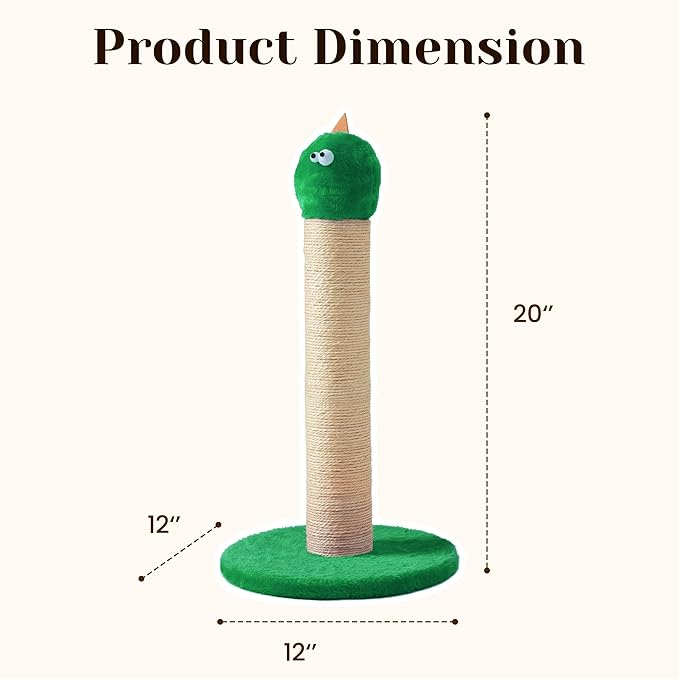 22In Cat Scratching Post (Green)