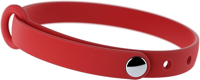 Red Cat Collar - Soft, Comfortable, and Lightweight Breakaway Collar with Name Tag Ring for Outdoor Cats and Sensitive Skin Kittens by Nuvuq (6 ⅞" to 10 ¼", Red)