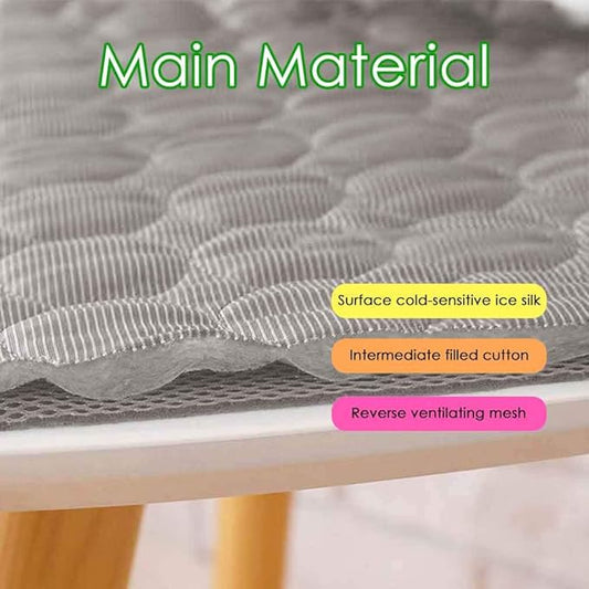 Pet Cooling Pad for Dogs & Cats - Summer Dog & Cat Self-Cooling Mat for Beds, Sofa, Car Seats, Floors