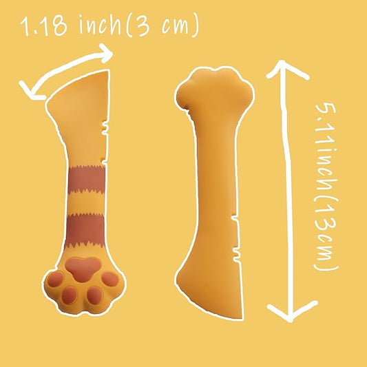 Meow&Woof Cat Wet Food Spoon, Mini Spatula for Pet Canned Food, BPA Free Can Spoons for Animal Feeding, Small Jars Spatulas, Easy Clean Scraper for Dog Food Cans (2 Spoons)