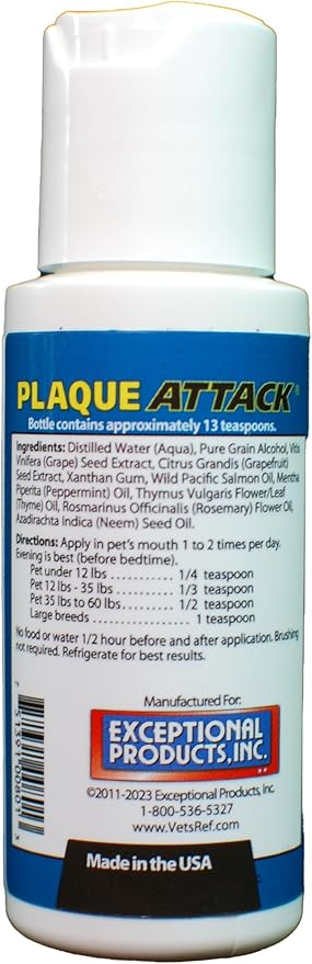 Gel with Wild Salmon Oil. As Seen On TV Pet Dental, Don't Mess with Harsh Chemicals in Your pet's Food or Water, Simply Swipe on Teeth and Your pet's Teeth and Gums Will Improve.