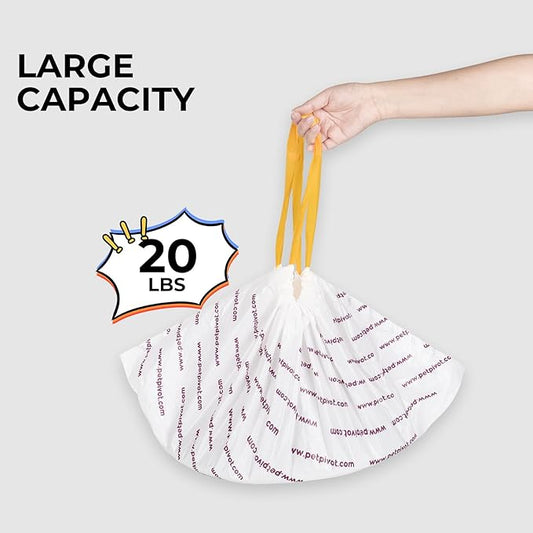 60 Count Easy-Pull Cat Litter Liners Replacement Suitable for Autoscooper 11 Self Cleaning Litter Box and Most Automatic Litter Boxes