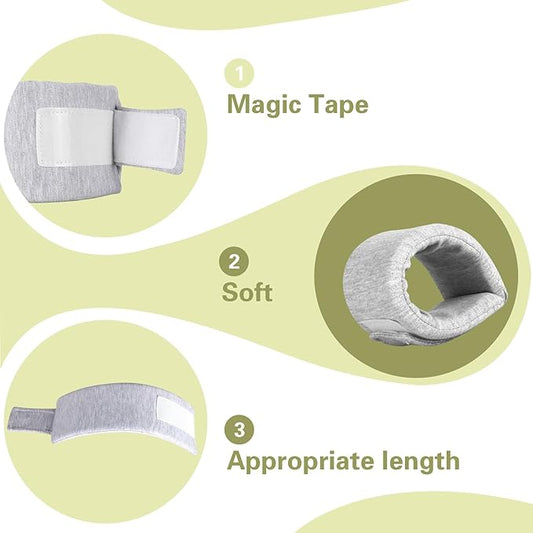 Cat Neck Brace, Breathable & Adjustable Cone Collar After Surgery Recovery Anti-Scratch Anti-Lick Protection, Suitable for Neck Circumference 6.3-8.6 Inch Small Dogs Puppies Kittens (Grey, XS)