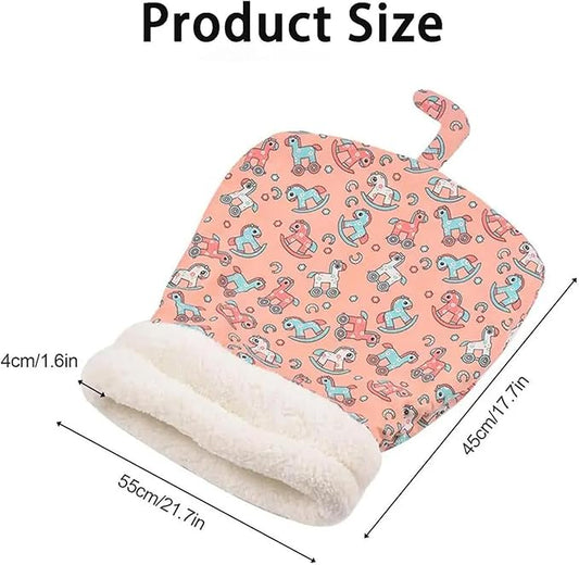 Cat Sleeping Bag for Indoor Cats,Sleeping Bag for Cats,Cozy Cat Winter Sleeping Bag,Warm Cat Sleeping Bag,Soft Fluffy Washable Cat Bed Cave,Cat Blankets for Indoor Cats (I)
