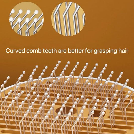 Cat steam brush for indoor cats features blue light technology,combining a dog steam brushes,ideal for the pets steam brushes for dogs and cats,and pet spray hair removal comb user GREY