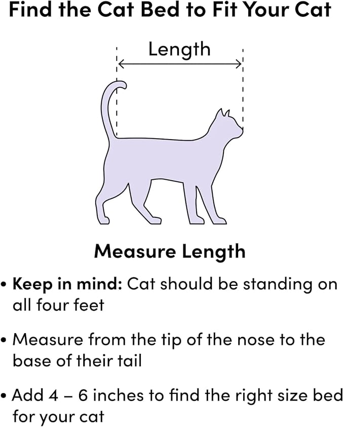 Cat Beds for Indoor Cats - Cat Bed Washable 24 inches, Dog Beds for Small Medium Dogs, Anti Anxiety Round Fluffy Plush Faux Fur Cat Bed, Thick Bottom (Dark, Large 24" L x 24" W)