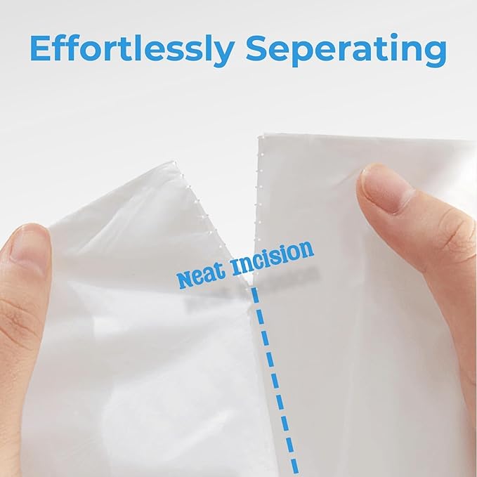 80 Pack Cat Litter Bags with Drawstring, Compatible with Litter-Robot 3/4 Heavy Duty Cat Litter Box Liners Waste Bags Replacement