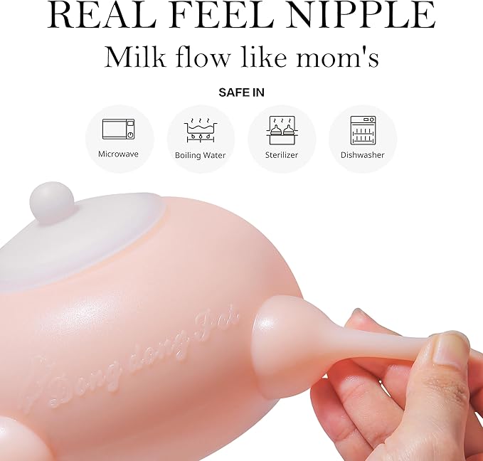 Puppy Milk Feeder Nursing Station feeders for Multiple Puppies Milk replacer Dongdong pet L Size(Medium/Large Dog)