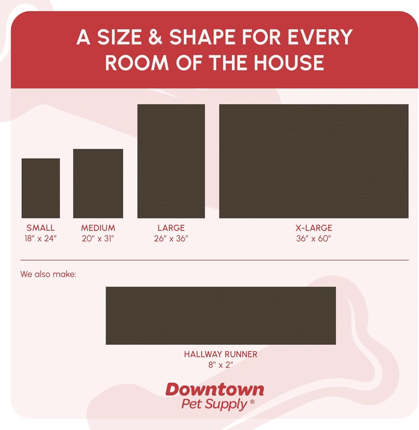 My Doggy Place Microfiber Dog Mat for Muddy Paws, 18" x 24" Oatmeal - Absorbent and Quick-Drying Dog Paw Cleaning Mat, Washer and Dryer Safe - Non-Slip Rubber Backed Dog Floor Mat, Small