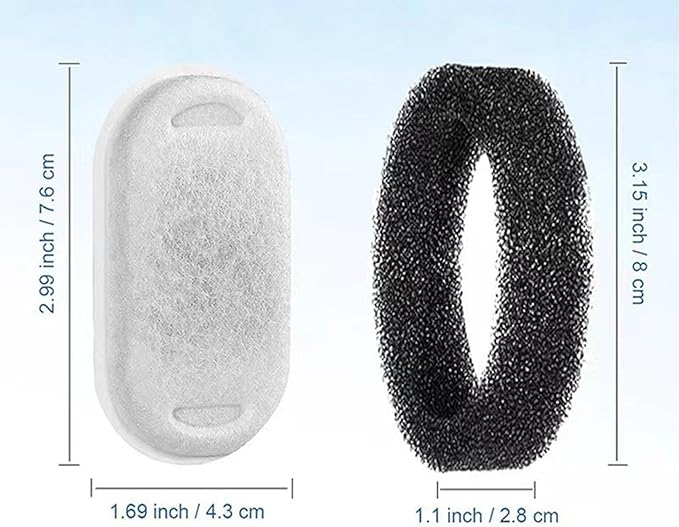 Pawira Water Fountain for Cats, 2025 Upgraded 3.2L/7L Stainless Steel Cats & Dogs Water Fountain with Filter Sets, Multi-Filtration, Whisper Quiet, Easy to Clean (7L/254oz, Extra 8 Filter Sets)