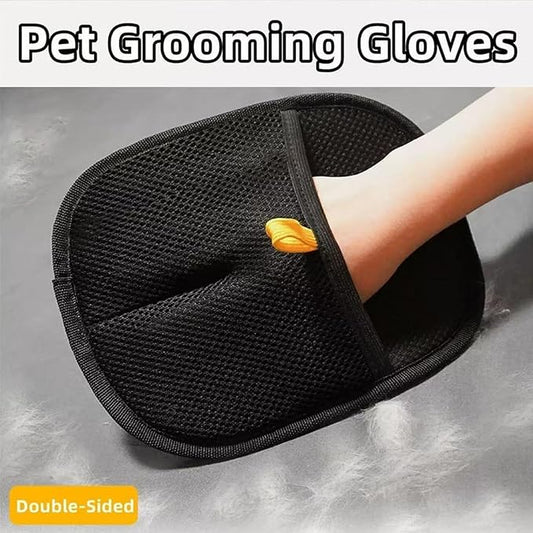2Pcs Pet Hair Remover Glove, 2025 New Upgrade Electrostatic Gloves Pet Hair Removal , Reusable Pet Hair Remover Glove,Gloves for Furniture Bed Sheets Couch Clothes Carpet Car Seat