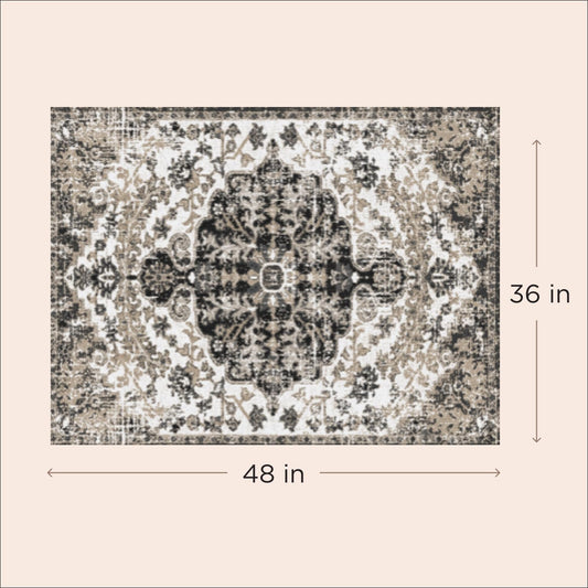 LOVEWAG Washable Dog Pee Pads, 36" x 48",Waterproof, Non-Slip, Super Absorbent, Reusable Machine-Washable, 2-Pack (Moonlit Night)