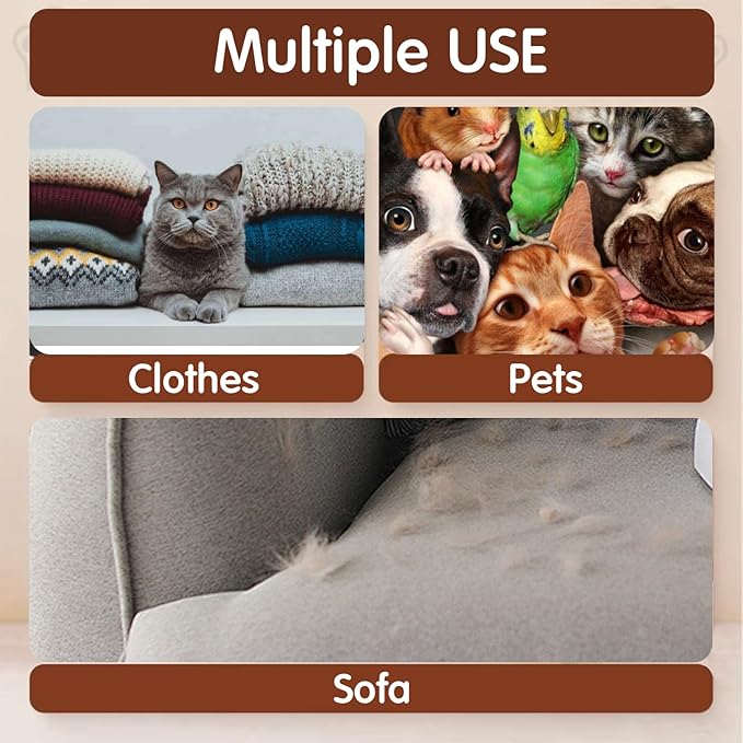 Pet Hair Removal Comb Flea Comb, New Cat Brush with Release Button Pet Hair Grooming Brush Supplies (GREEN)