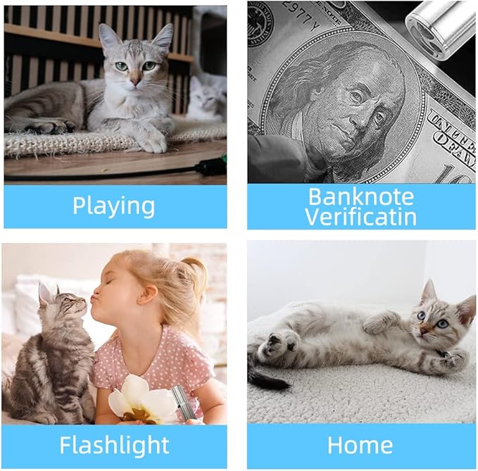 Laser Pointer Cat Toys (Light Gray)