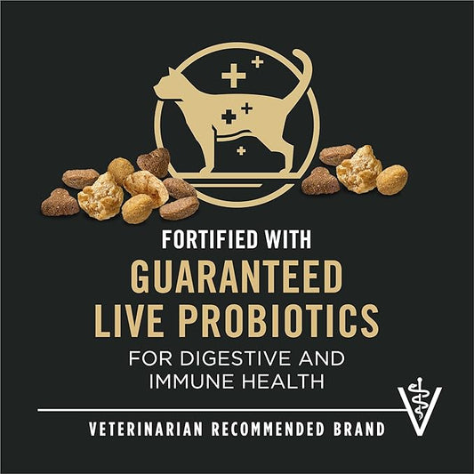 Purina Pro Plan High Protein Cat Food With Probiotics for Cats, Salmon and Rice Formula - 3.5 lb. Bag