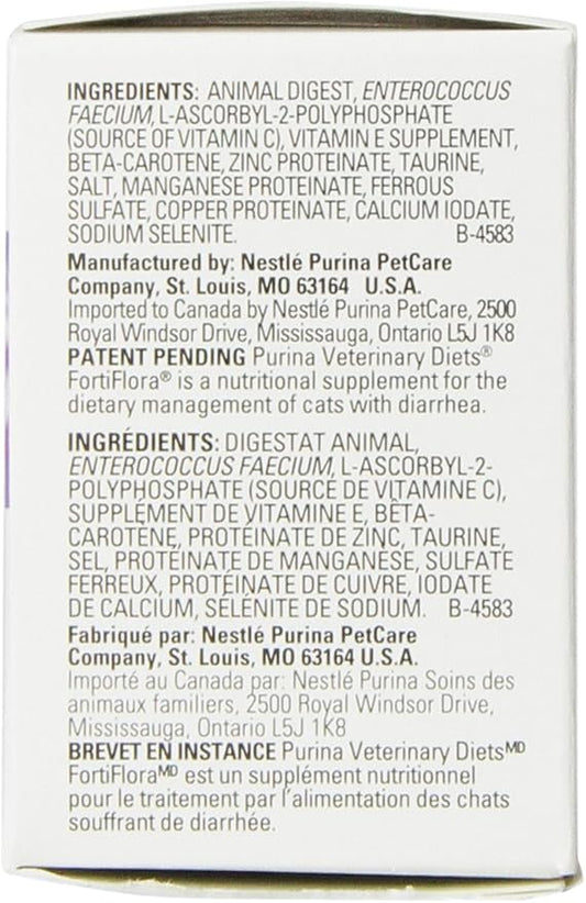 Purina 3-Pack Fortiflora Feline Nutritional Supplement for Pets