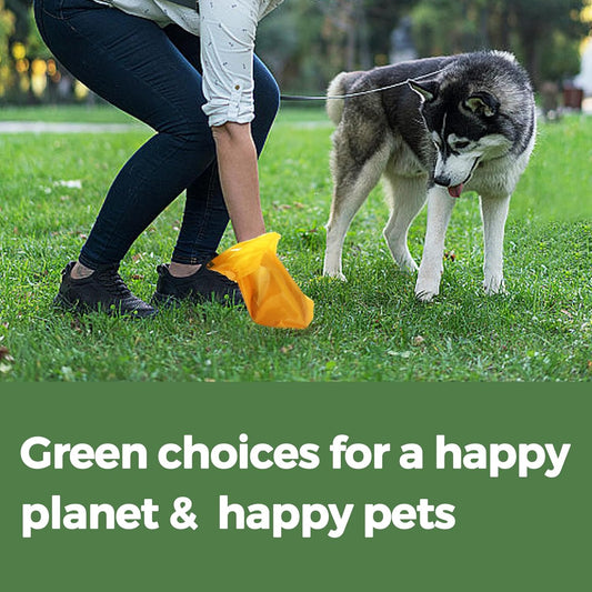 Dog Poop Bags Rolls Biodegradable 100% Leak Proof Dog Waste Bags -270 Count 18 Rolls - Cornstarch Based Doggie Poop Bag for puppy and Big Dogs(Lavender)