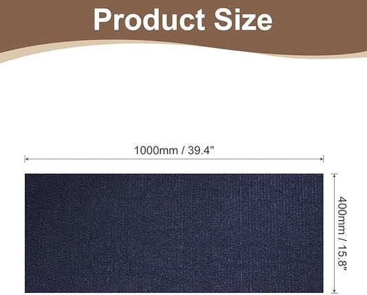 uxcell Self-Adhesive Cat Scratching Mat, 1 Roll 39.4" x 15.8" Couch Protector from Cat Claws for DIY Sofa, Wall, Doors, Cut Anti Cat Scratch Pad Carpet Mat, Dark Blue