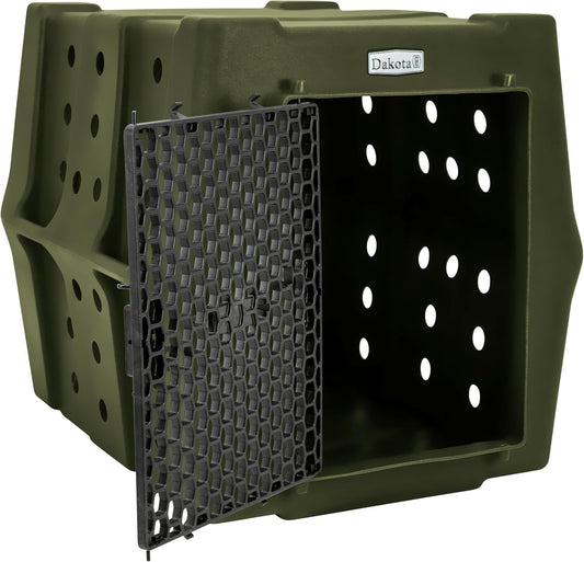 Dakota 283 Crate - Canine Rough and Tough Economy Kennel (Olive, Intermediate)
