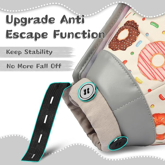 Cat Cone Collar Soft for Wound Healing, Foldable Neck Recovery Cone Anti Licking, Small Adjustable Surgery Cat Head Cone Alternative for Kittens(Size: L)