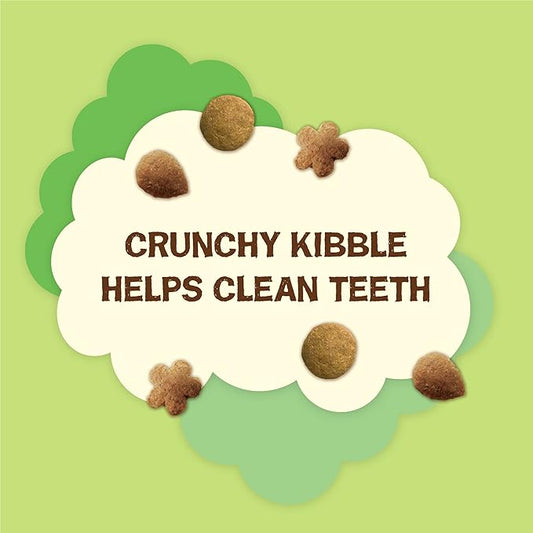 Purina Friskies Made in USA Facilities, Natural Cat Treats, Party Mix Natural Yums Catnip Flavor - 20 oz. Canister