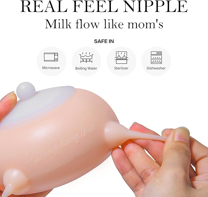 Doggiema Puppy Feeder Puppy Milk Feeder Puppy Nursing Station Puppy feeders for Multiple Puppies Puppy Milk replacer Dongdong pet S Size Bowl (Toy/Small Puppy)