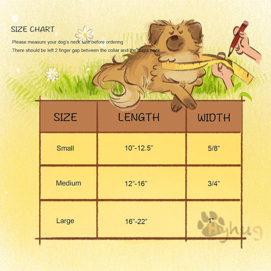 Hyhug Dog Collar for Large Dogs, Heavy Duty Black| Quick Release Nylon Buckle Collar, Adjustable & Durable Pet Supplies for Boy & Girl Dogs (Large, Black)