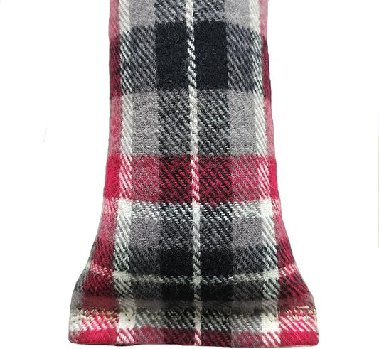 15" Catnip Cat Kicker Toys/Kitty Kick Sticks/Cat-Nip Kick Sticks (Red/Grey Flannel) (Kickers Filled with 1 oz Premium Canadian Catnip)