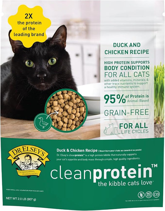 Dr. Elsey's cleanprotein Dry Kibble Duck 6.6 lb Bag