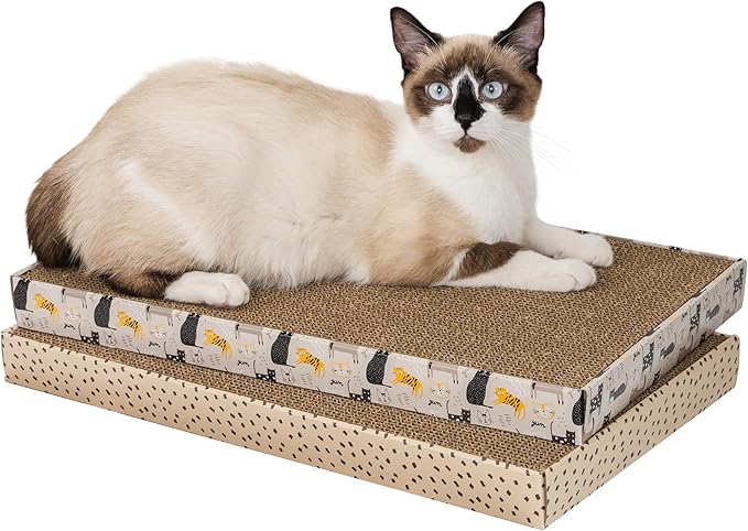 Kitty City XL Cat Scratchers (2-Pack, Novelty)
