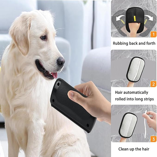 Deshedding Dog Brush and Grooming Tool, Pet Hair Remover tool for Shedding, Grooming Brush for Dogs, Cats, Rabbits, and Horses with Long or Short Hair