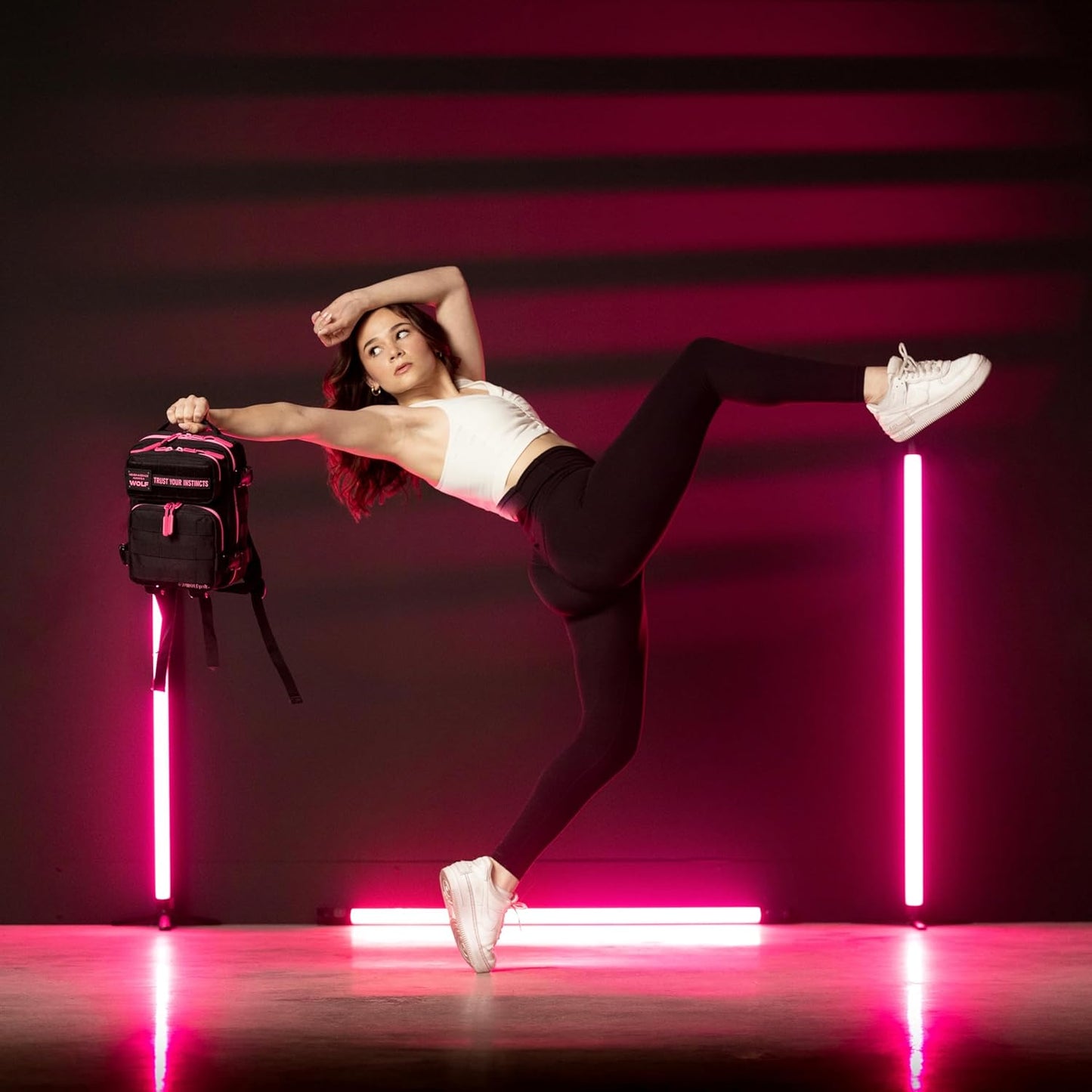 WOLFpak 9L Backpack Mini (Black Neon Pink)