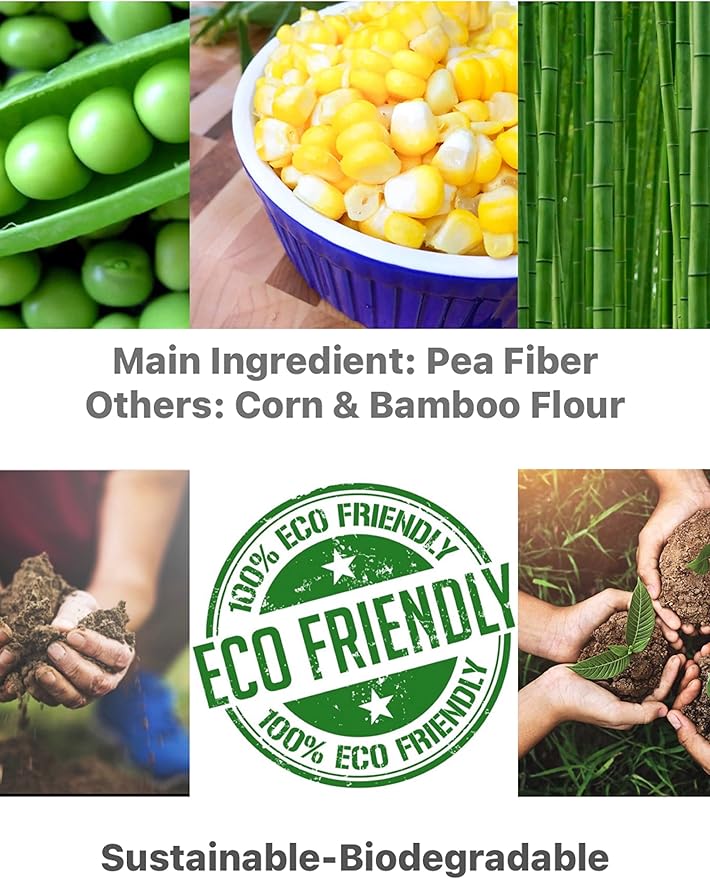 2pcs Pack (6L x 2) Tofu Cat Litter, Clumping Kitty Litter, Flushable,Pea Fiber,Dust Free, Odor Control, Low Tracking, Lightweight (Activated Carbon)