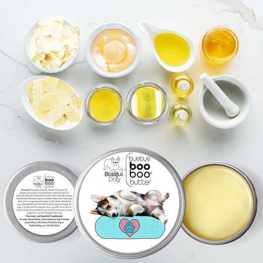 The Blissful Dog 2 oz TIN Corgi Booboo Butter