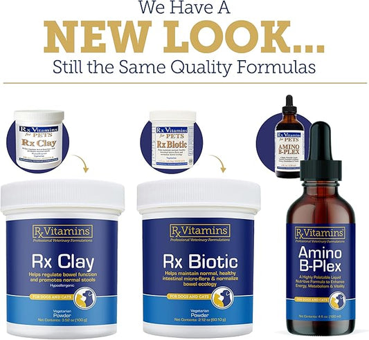 Rx Vitamins Liquid Immuno Dog and Cat Immune Support - L-Lysine for Cats - Reishi Mushroom Supplement for Dogs - Feline & Canine Immune System Support - Bacon Flavor - 4 oz