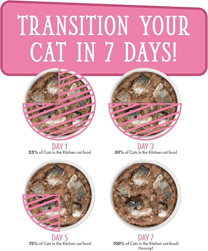 Weruva Cats in The Kitchen, Kitty Gone Wild Wet Cat Food, 10oz Can (Pack of 12)