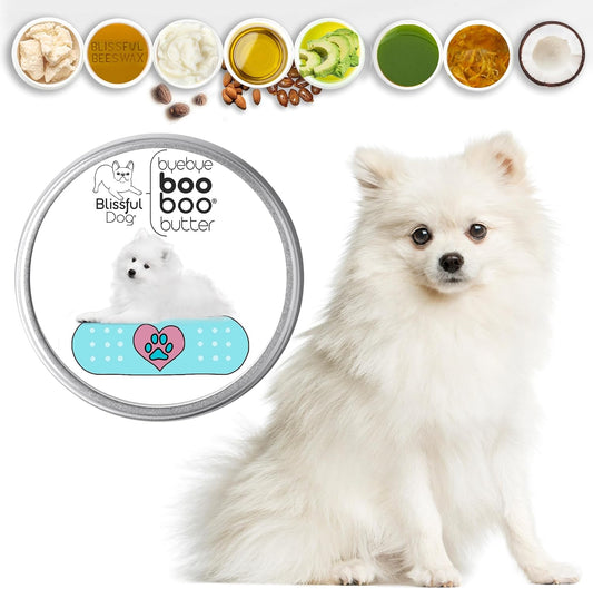 The Blissful Dog 2 oz TIN American Eskimo Booboo Butter