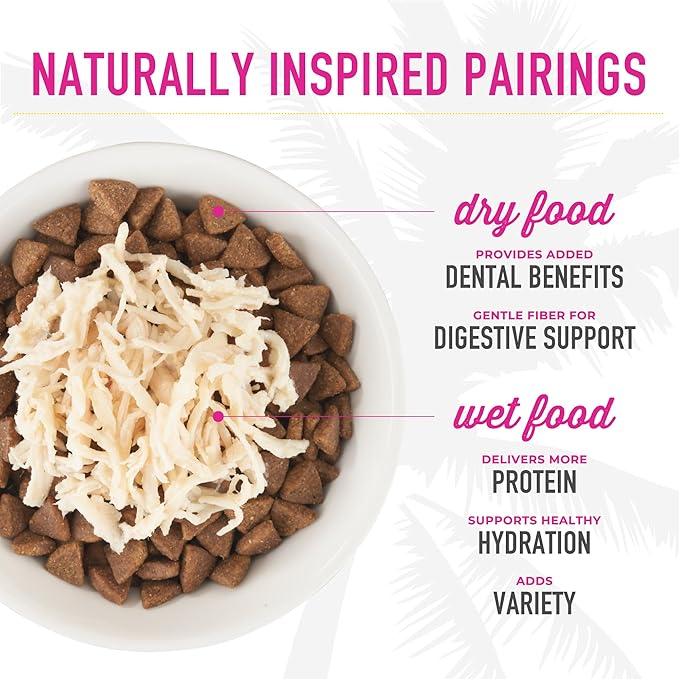 Tiki Cat Born Carnivore Indoor Health Dry Cat Food, Trout & Menhaden Fish Meal, 3 lbs. Bag