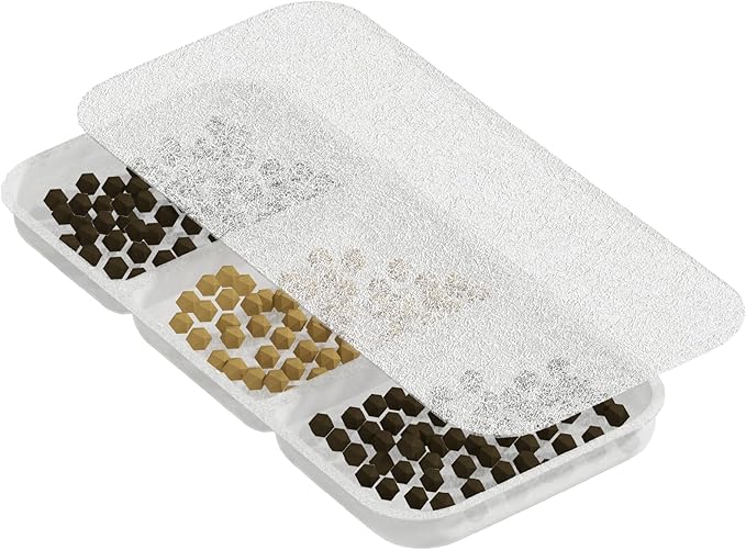 PawsPik® Replacement Filters for PawsPik BOSS-01 Wireless Stainless Steel Battery Operated Water Fountain, 8 Pack Filter & Sponges Set for 4 months of Replacement, 5 Layer Filtration