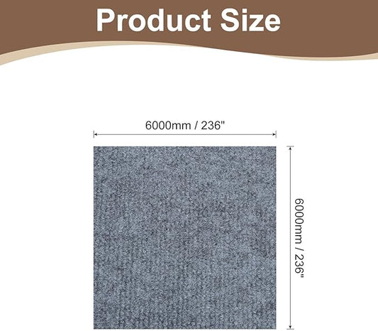 uxcell Self-Adhesive Cat Scratching Mat, 1 Roll 236" x 236" Couch Protector from Cat Claws for DIY Sofa, Wall, Doors, Cut Anti Cat Scratch Pad Carpet Mat, Light Gray