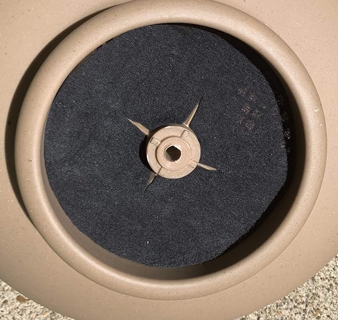 4-Pack Activated Carbon Filter for Cat Litter Box - Premium Pre-Cut Activated Charcoal Filters Replacement for Hidden Cat Litter Planter - Superior Odor Absorber and Air Filtration