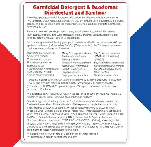 ATP KennelSol 1-Step Kennel Cleaner - 5 Gallons Liquid Disinfectant, Effective Against Bacteria and Viruses, Deodorizer Wintergreen Scent by Alpha Tech Pet
