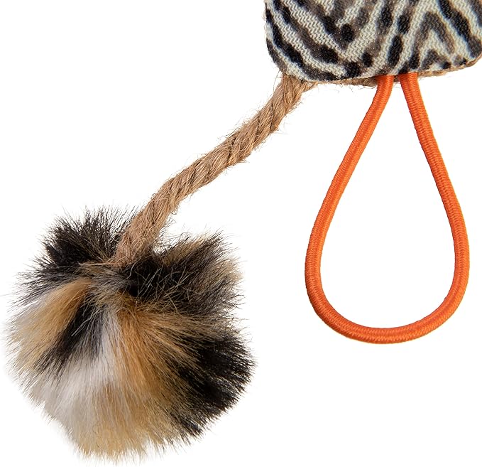 SmartyKat Instincts Prideful Player HappyNip Launch & Chase Cat Toy for Indoor Cats & Kittens, Launchable Toy with Catnip & Silverine